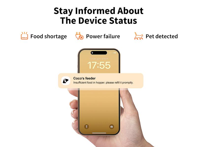 PETKIT YumShare Solo Smart Automatic Pet Feeder with Camera, White, 1080P HD Video, Night Vision, and 2-Way Audio, WiFi Cat Dog Dry Food Dispenser with Non-Stick Food Bowl and Smart App Control bowl/dish