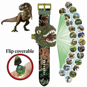 Dinosaur Projector Watch for Kids - 24 Dino Images, Interactive & Teaching Toy, Cool Birthday Gift, STEM Learning Toy, Dinosaur Toys, Stocking Stuffer, Fun Playtime, Colorful Design, Playful Accessory, Easy to Use, Lightweight Design