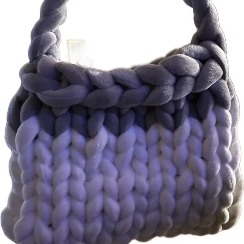 Chunky knit purse Bag