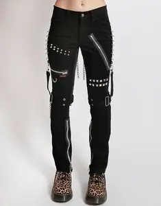 STUDDED BONDAGE PANT