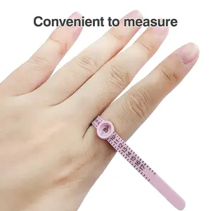 2 Counts Ring Sizer, Durable Printing for Long-Term Wear