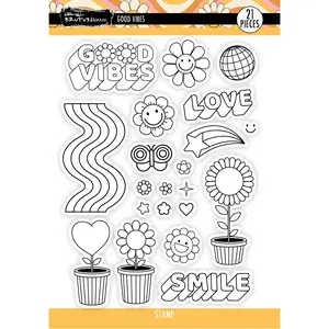 Good Vibes | 6x8 Stamp Set
