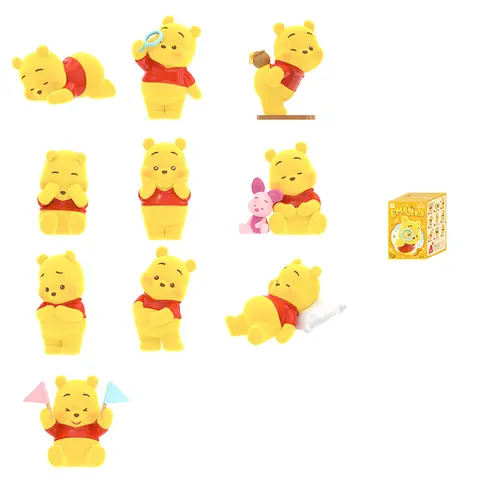 [Gift link] TOPTOY Disney Winnie the Pooh Emoji 2.0 Series Figure Blind Box, Cute Figures, Desktop Ornament, Collectible Toys, Birthday & Holiday Gfit