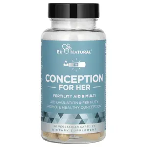 Eu Natural Conception For Her, Fertility Aid & Multi, 60 Vegetarian Capsules