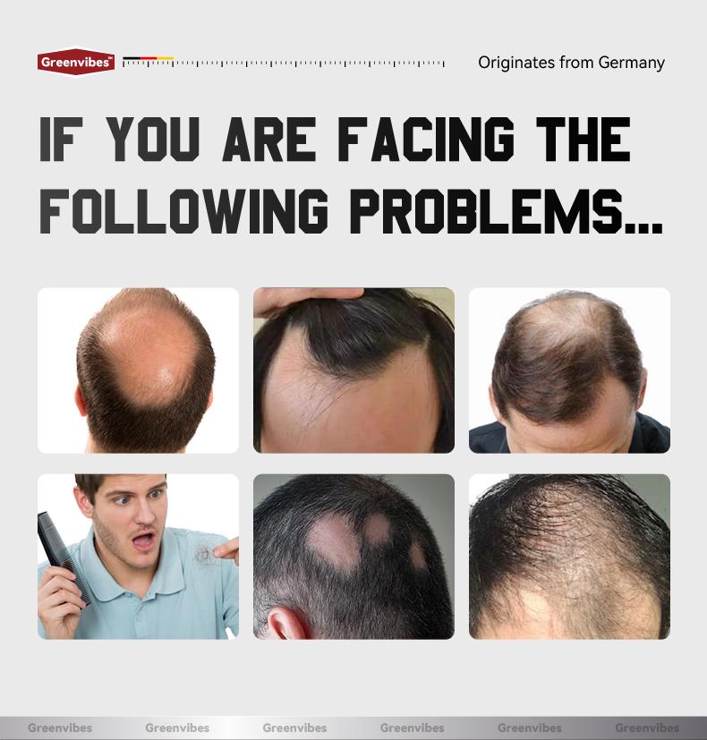 Greenvibes 1 Hair Care Essence  Containing Ingredients such as Butylene Glycol, Glycerin, and Polyaminoglycoside Condensates Enhance Strength and Vitality