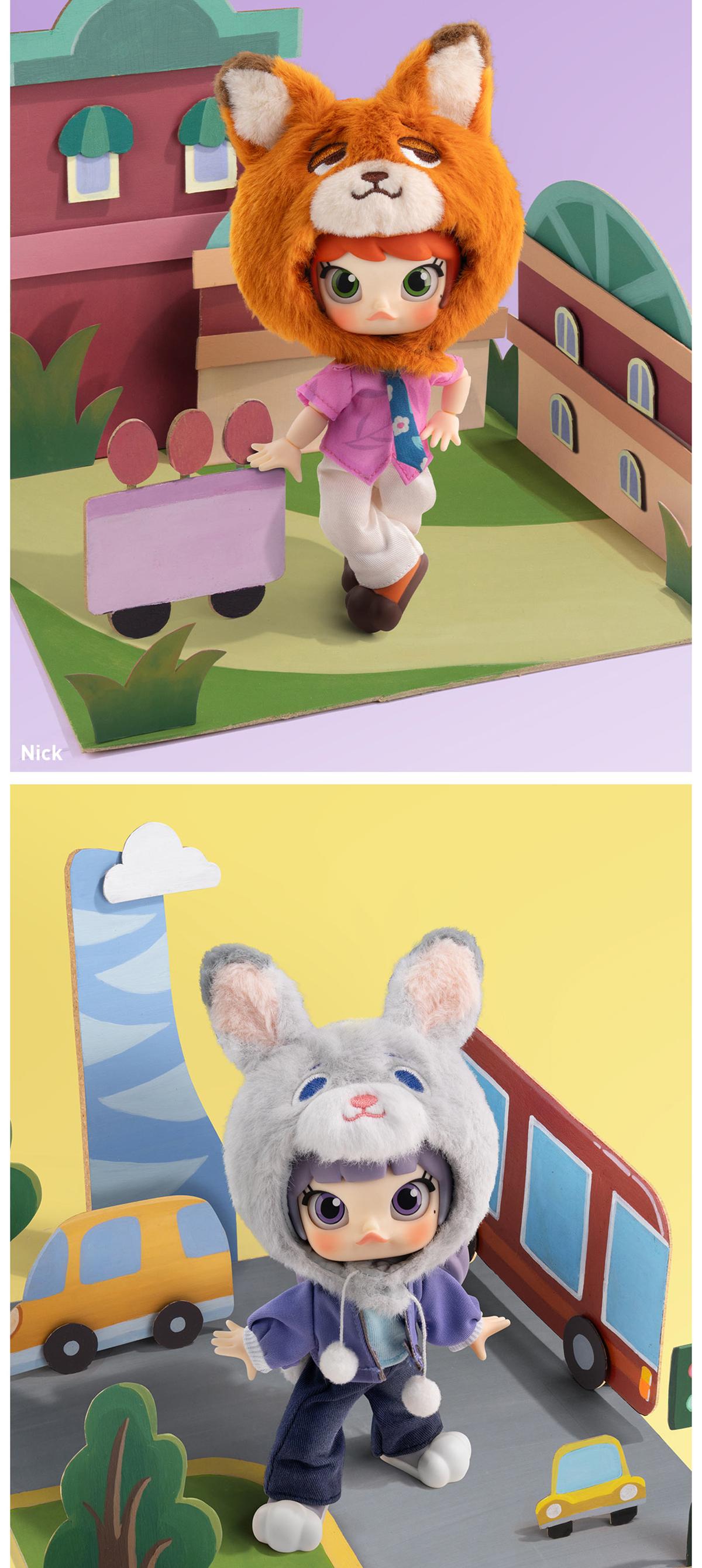 POP MART MOLLY ZOOTOPIA 2 Series 1/12 Action Figure