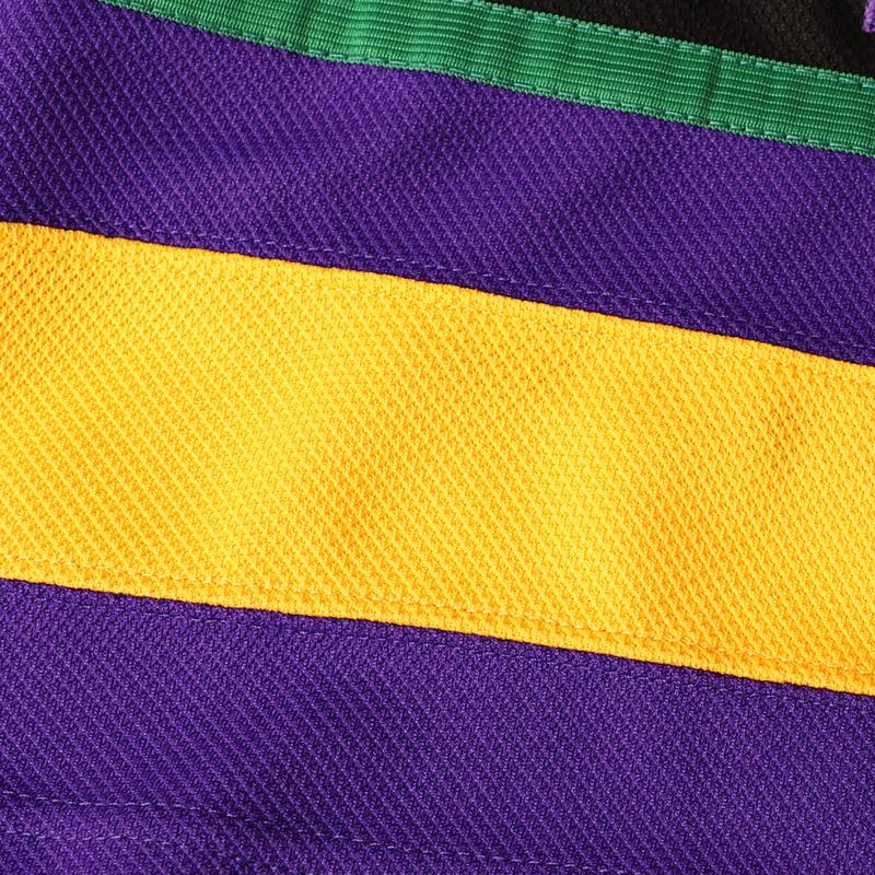 Cartoon Duck Print Hockey Jersey Unisex No.96 Back Color-Block Loose Fit Breathable Sports Fabric Versatile Styling Athletic Apparel Fashion Movie Jerseys with Stitched Letters