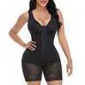 YIANNA Fajas Colombianas Shapewear for Women Front-Hook Tummy Control Full Shapewear Butt Lifter