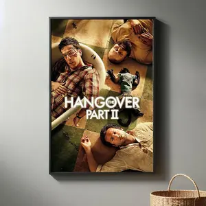 The Hangover Part II Movie Poster, 2024 Movie Print, Modern Room Decorative Arts, Popular Film Gift