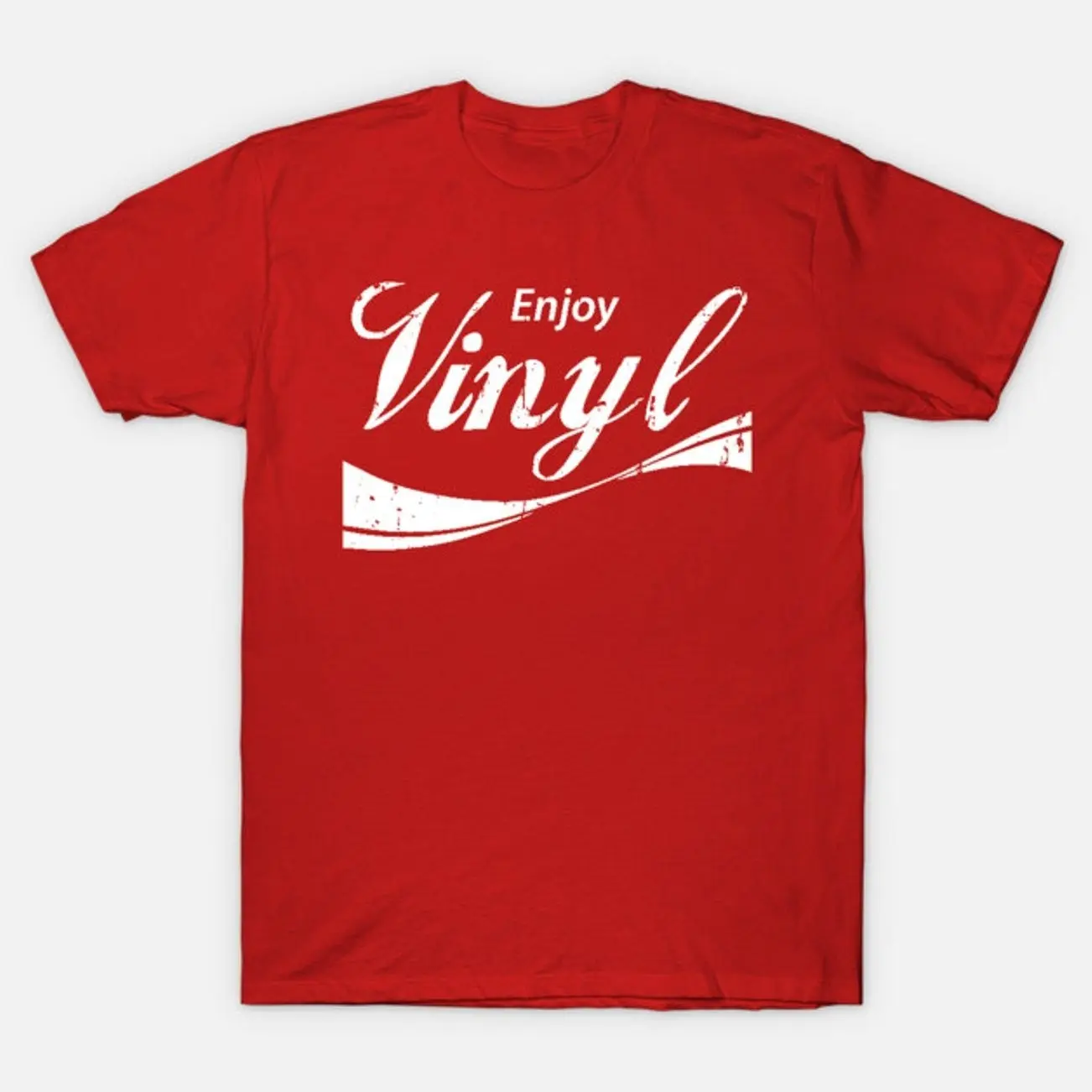 Enjoy Vinyl Record T-Shirt H60