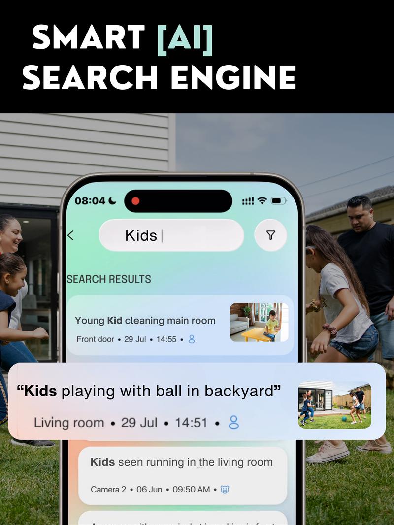 GEN AI Light Bulb Security Cam 2K 2.4GHz WiFi Indoor Outdoor Surveillance Monitoring Camera for Home 360° Pan/Tilt Color Night Vision Built-In LED & Spotlight Easy Installation 2025 Upgrade OpenAI Enabled 911 Alarm Monitoring US Local Cloud