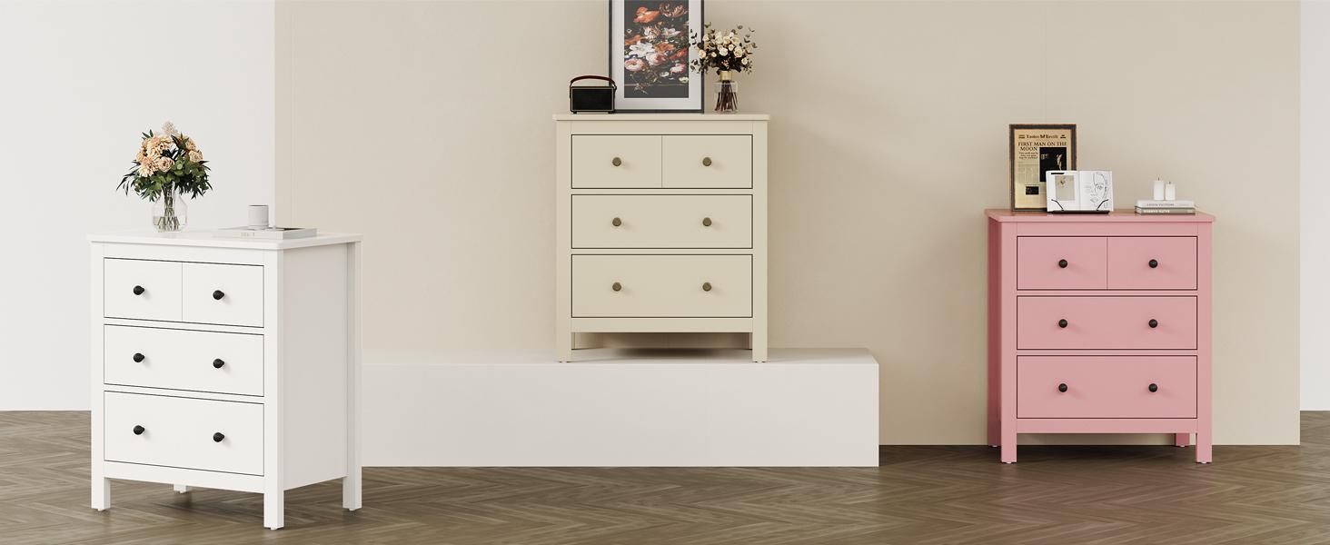 RoyalCraft 3 Drawer Dresser, 27'' Wood Chest of Drawers with Storage Drawers, Modern Bedroom Dresser Cabinet for Living Room, Entryway, Hallway RoyalCraft 3 Drawer Dresser, 27'' Wood Chest of Drawers with Storage Drawers, Modern Bedroom Dresser Cabinet for Living Room, Entryway, Hallway