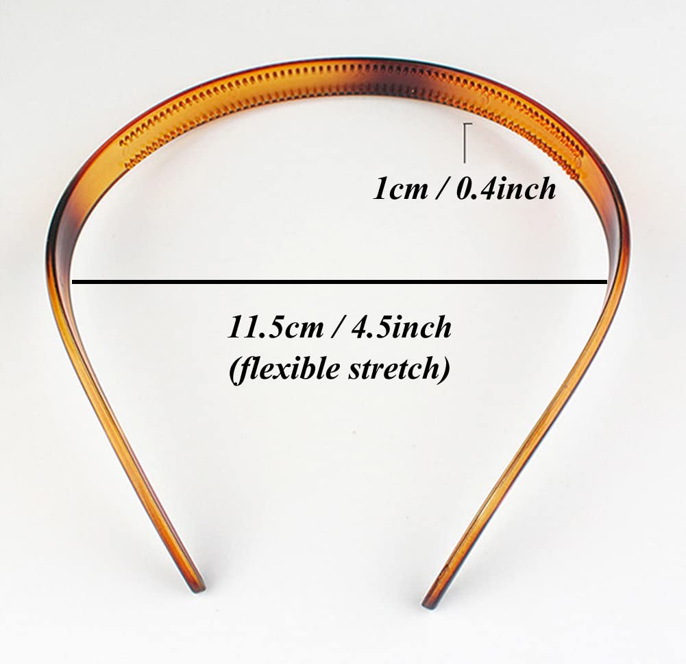 3 PCS Glasses-Headband Designed For Eyewear No Pressure, No Headache, Comfortable Headbands for Women Fashion Thin Headbands Non Slip