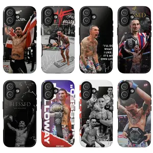 8 Styles Blessed MMA M.@x H0ll0way BMF UFC 326 Phone Case, MMA Champion Moment, Compatible with iPhone 17 16 15 14 13 12 11 X XR & Samsung S22 S23 S24 S25, Gift for Fans, Trending 26 2