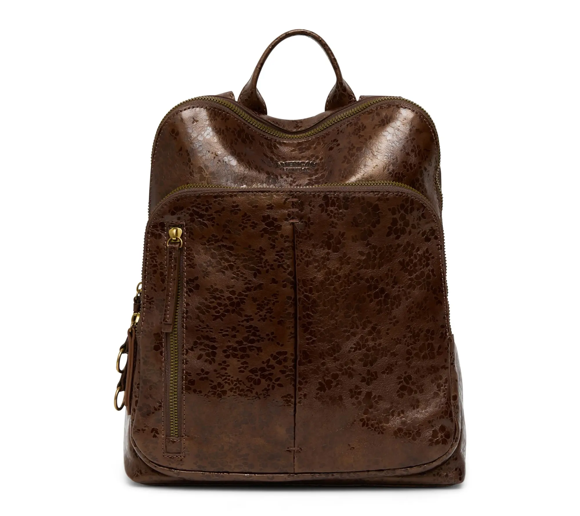 American Leather Co. Cleveland Backpack in Burnished Maple