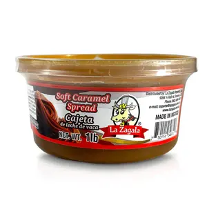 La Zagala Cajeta Soft Caramel Spread – Mexican Goat Milk Caramel, 11.7 oz
