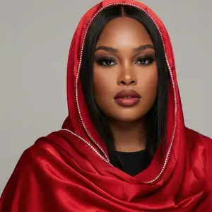 Eid Luxe Hijab Stone Trim Edition