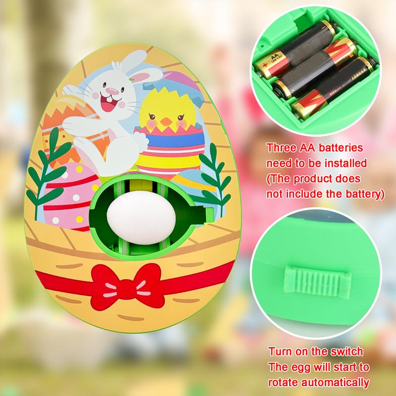 Automatic Egg Decorating Kit Electric Spinner Painting Machine with Markers suitable for Easter Party Favors, DIY Classroom Activities, Toddler Creative Art Projects, and Fun Family Holiday Holiday