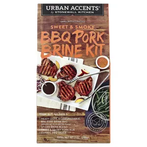 Urban Accents Sweet & Smoky BBQ Pork Brine Kit, 7 oz (198 g)