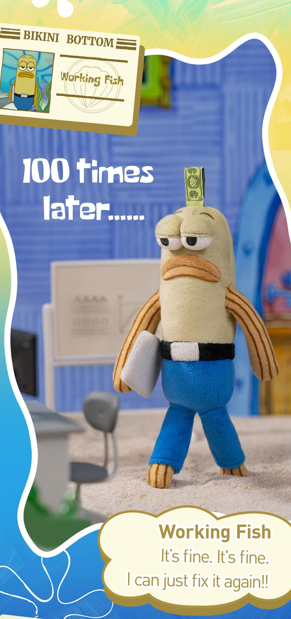 POP MART Bikini Bottom Buddies - Whimsical Plush Blind Box, Collectible Toys