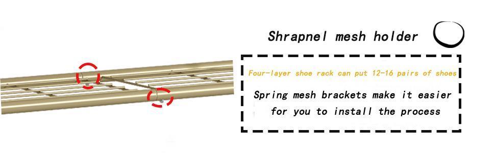 Shoe Rack Organizer 4/5/6 Tier Large Capacity Shoe Rack for Closet, Shoe Storage Shelf with MDF Top Board Organizing Wooden Decorative Industrial Deals For You Days