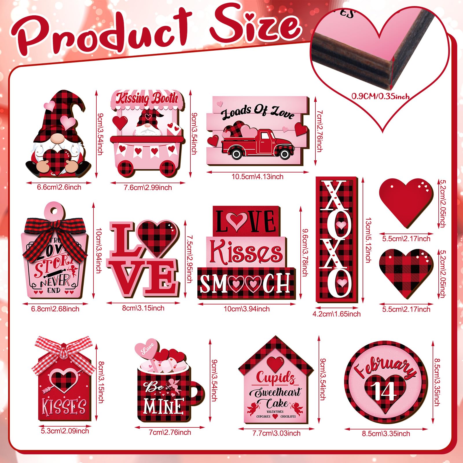 Easter Tiered Tray Decor Wooden Signs Set (No Tray), Rustic Bunny Egg Carrot Jesus Cross Risen Ornaments Cute Durable Layered Tray Signs for Mantel Shelf Table Kitchen Display, Spring Home Easter Decor Christian Family Religious Party Gifts, Date Suppiles