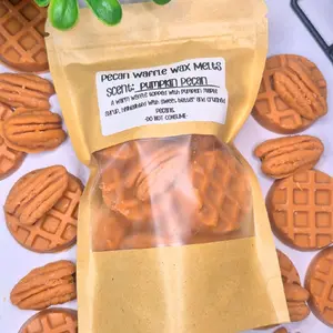 Pumpkin Pecan Waffle Wax Melts- Candle Embeds Decor Fall Scents