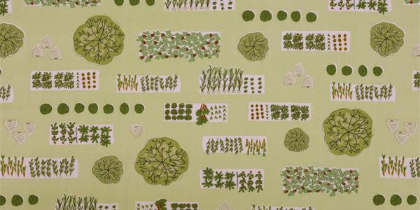 Potager Fabric Collection - Hens and Chicks in Flannel