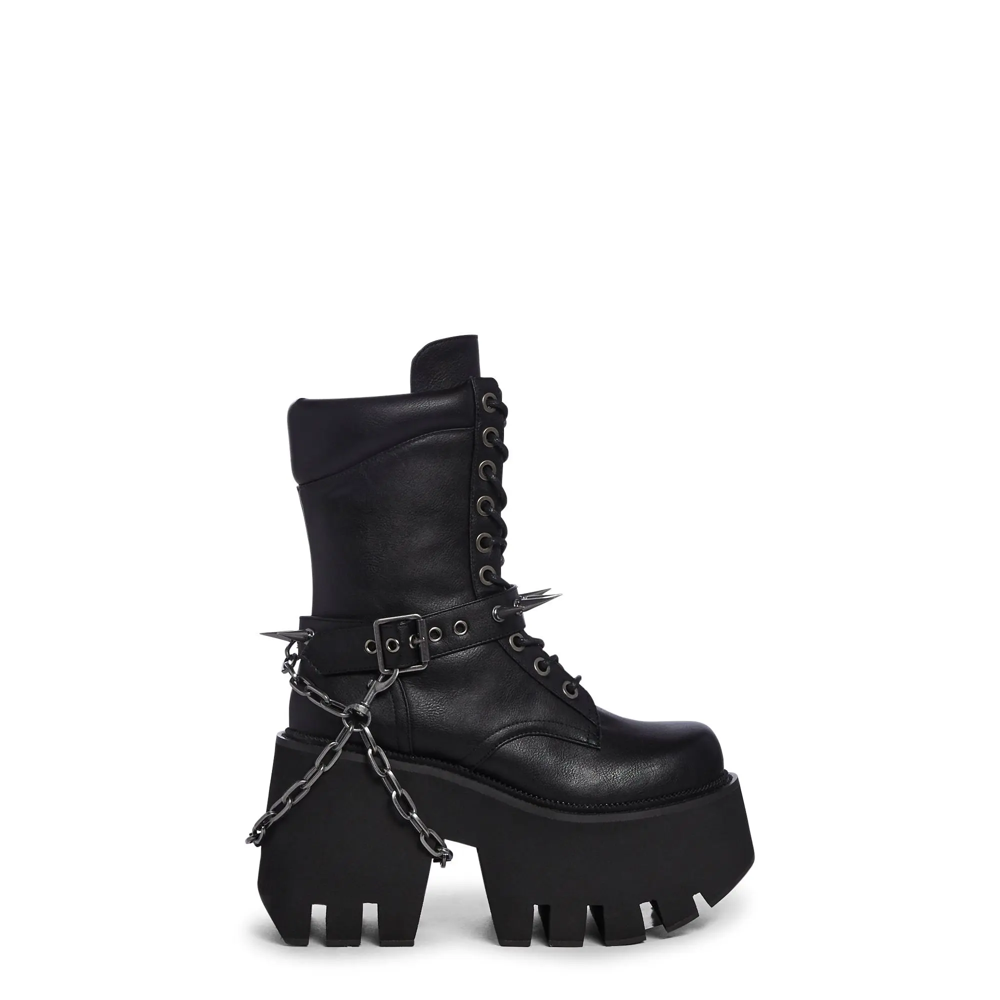 World On Edge Combat Boots