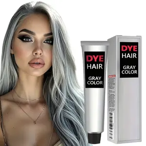 Silver Gray Hair Dye for Bleached & Pre-Lightened Hair, Demi Permanent Silver Toner, 3-in-1 Hair Color Conditioner, Nourishing Anti-Breakage Formula, Vegan & Cruelty Free, 3.53 Fl Oz