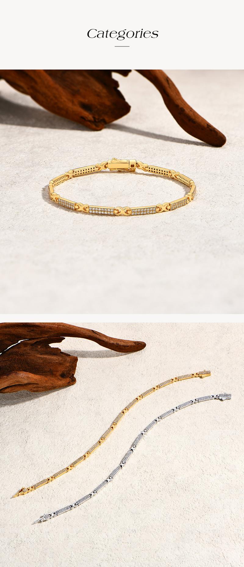 ATTAGEMS Luxury D VVS1 Color Lab-Created Moissanite Bracelet for Women Waterproof Original s925 Sterling Silver Sparkling Wedding Party Fine Jewelry B054 ATTAGEMS Luxury D VVS1 Color Lab-Created Moissanite Bracelet for Women Waterproof Original s925 Sterling Silver Sparkling Wedding Party Fine Jewelry B054