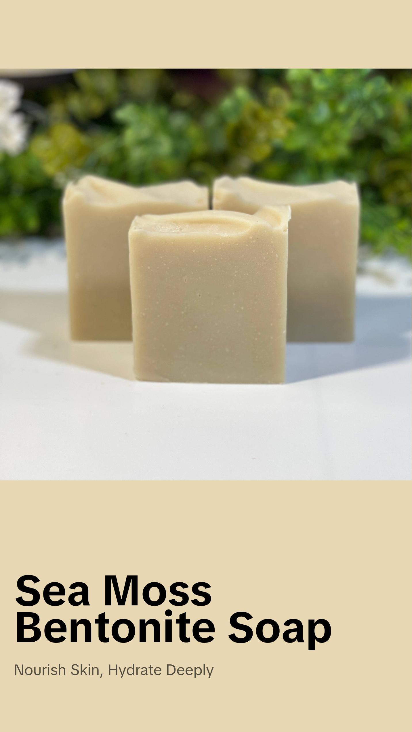 Self-Care Society Presents Sea Moss & Bentonite Soap Self-Care Society Presents Sea Moss & Bentonite Soap