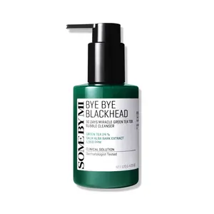 [SOME BY MI] Bye Bye Blackhead 30Days Miracle Green Tea Tox Bubble Cleanser 120g - Blackhead Removing, Pore Minimizer