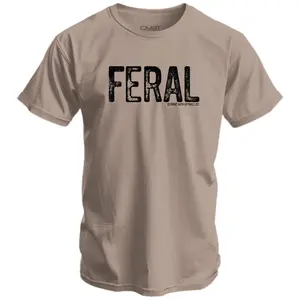 Feral Distressed Men's T-Shirt