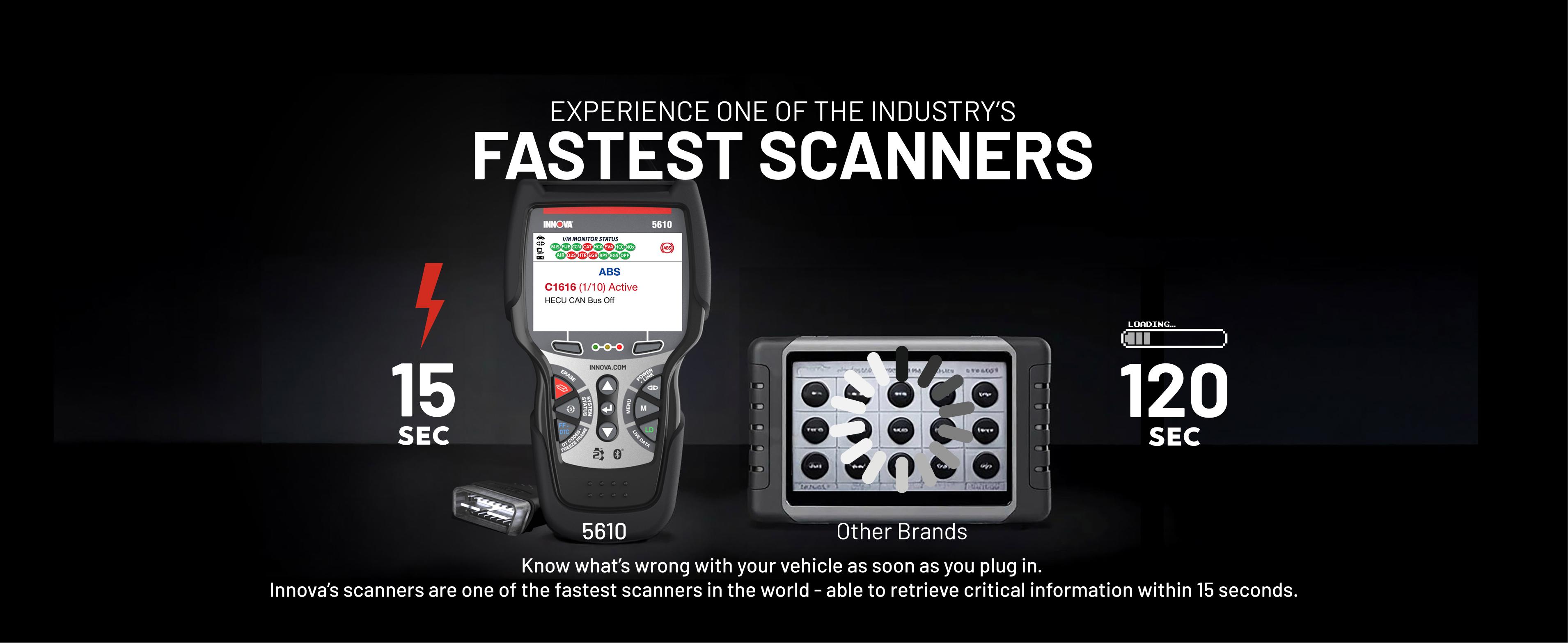 INNOVA 5610 OBD2 Bidirectional Scan Tool for OEM Codes with Manufacturer Warranty Easy-to-Use Design Car Diagnostic Scanner