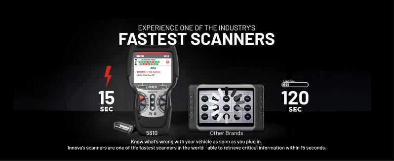 INNOVA 5610 OBD2 Bidirectional Scan Tool for OEM Codes with Manufacturer Warranty Easy-to-Use Design Car Diagnostic Scanner