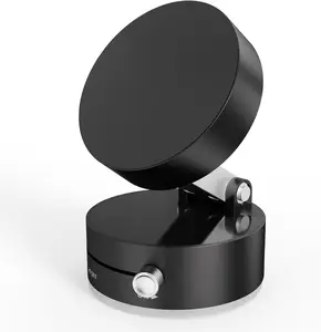 Vacuum Suction Magnetic Phone Holder, 2025 New Vacuum Magnetic Phone Stand(Phone Holders for Your Car), Foldable and Retractable Double-Sided Woolcar Magnetic Phone Holder for All Phones(Black) HGdnefen