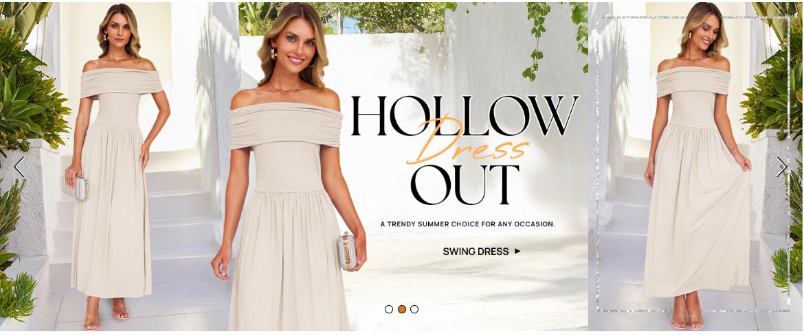 ZESICA Women's Off The Shoulder Maxi Dress 2025 Summer Sleeveless Casual Slim Swing Pleated Formal Party Dresses