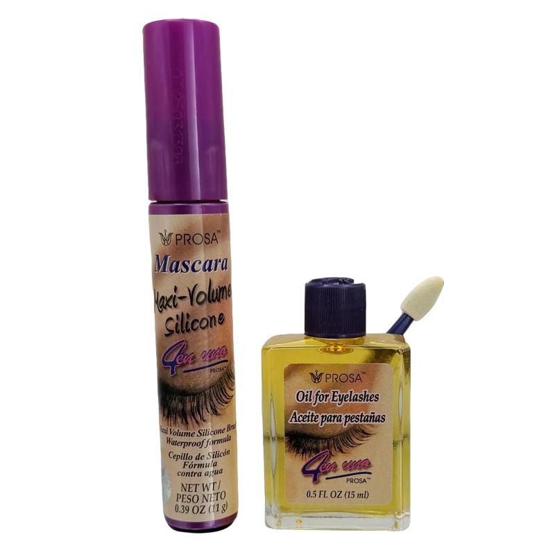 Prosa Mascara with Eyelash Oil Bundle for Enhanced Lash Care