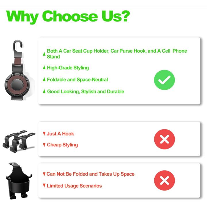 2PC adjustable car cup holder, multi-functional car cup holder hanging extender, suitable for beverage storage rack of all kinds of vehicle models, interior accessory/storage wonder, ideal gift for festivals