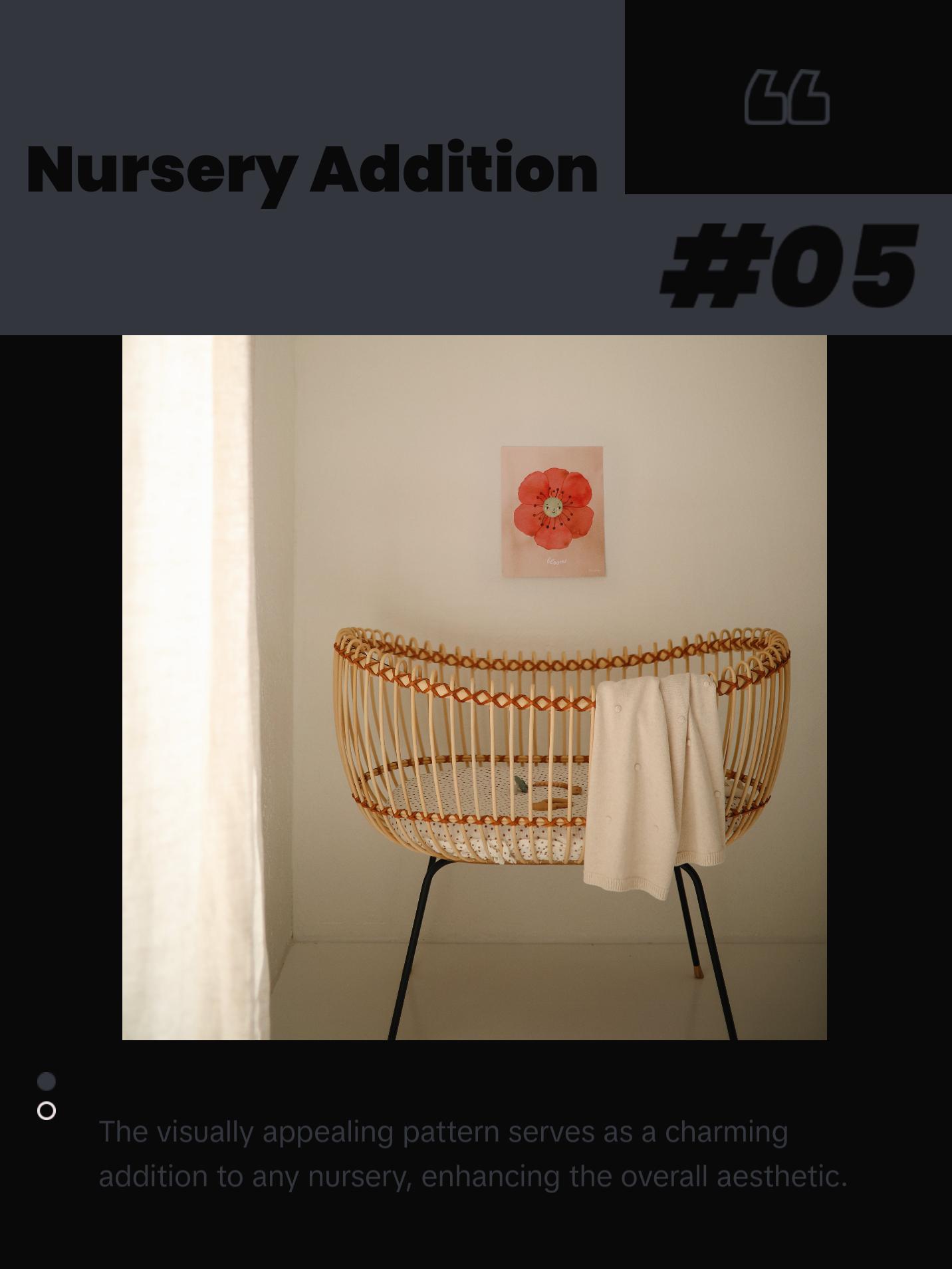 Knitted Textured Dots Baby Blanket