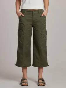 Faye Cinched Cropped Cargo Pants Women’s High-Rise Utility Pants | Stretch Twill, Adjustable Hem, Trendy StreetwearFaye Cinched Cropped Cargo Pants Women’s High-Rise Utility Pants | Stretch Twill, Adjustable Hem, Trendy Streetwear