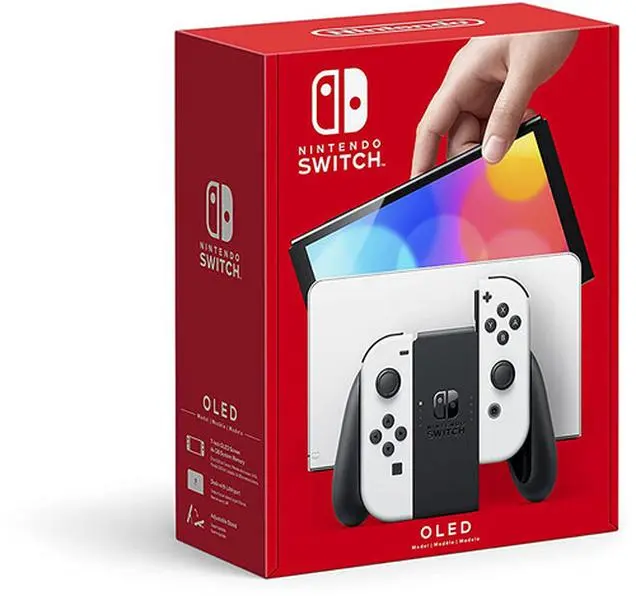Gaming Console:  Nintendo Switch OLED - White  [GAME CONSOLES]