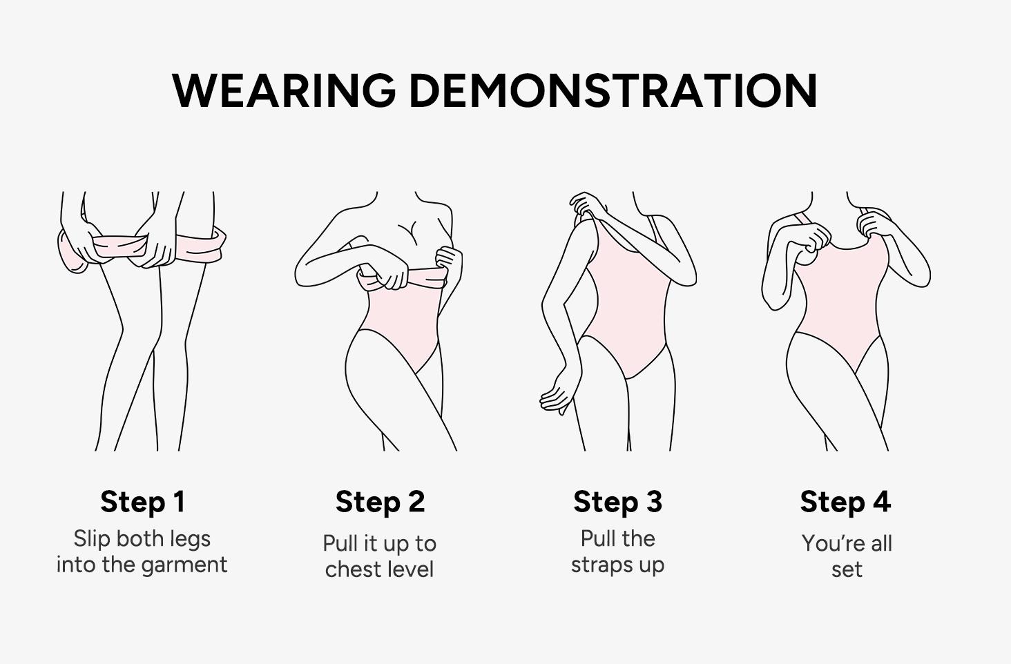 | Buy 1 Get 1 Free | Nebility 2 Piece Women's Seamless Round Neck Shapewear Bodysuit, Comfortable Basic Minimalist Womenswear for Daily Wear with Cinched Waist Affordability Blue SpringStatements