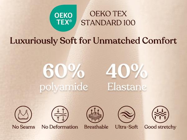 HSIA Roxy Bundle 2 Pack Airy Mesh Crossover Comfortable Breathable Jelly Seamless Padded Lightly Lined Wireless Bra Womenswear Everyday Soft Smooth