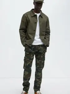 Hunter Slim Cargo Pants - Camouflage