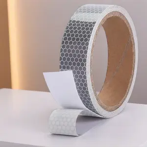 B BRAZIFY Reflective Tape DOT-C2 High Visibility Self Adhesive Durable Waterproof 1IN x 15FT for Trailers Trucks Bicycles Road Safety Car Accessories Vehicle