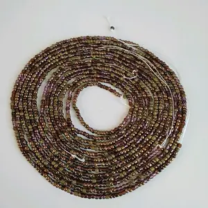 MAHOGANY MIX WAIST BEADS