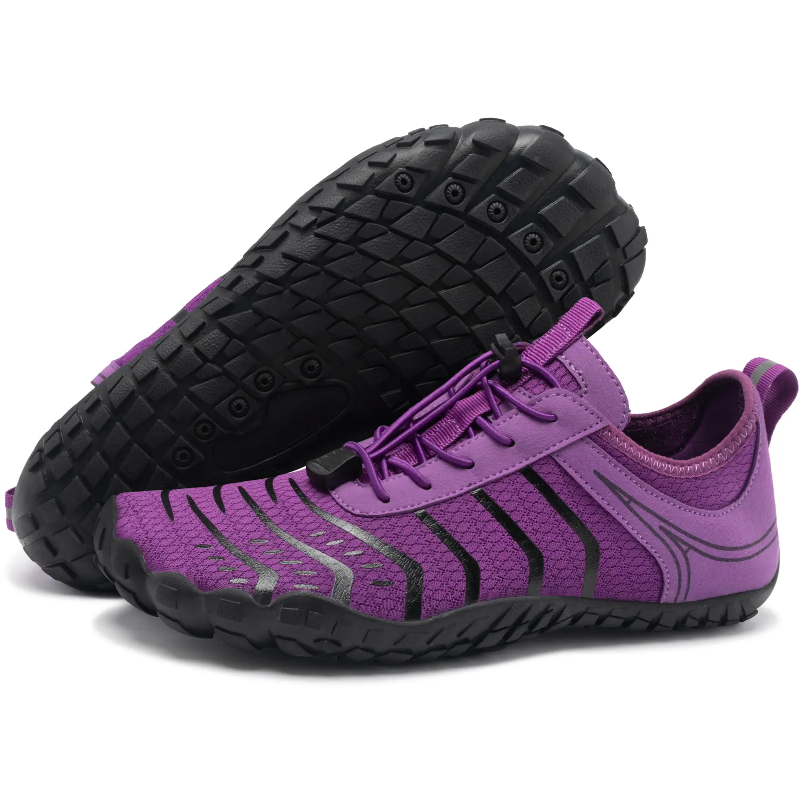 2026 Pro Barefoot Shoes - Wide Toe Box, 0 Drop, Slight Arch Support, Breathable, Non-Slip, Flexible All-Terrain Sneakers for Running, Off-Road Casual Trainers, Women's Shoes,shoes for back to school,back to school shoes