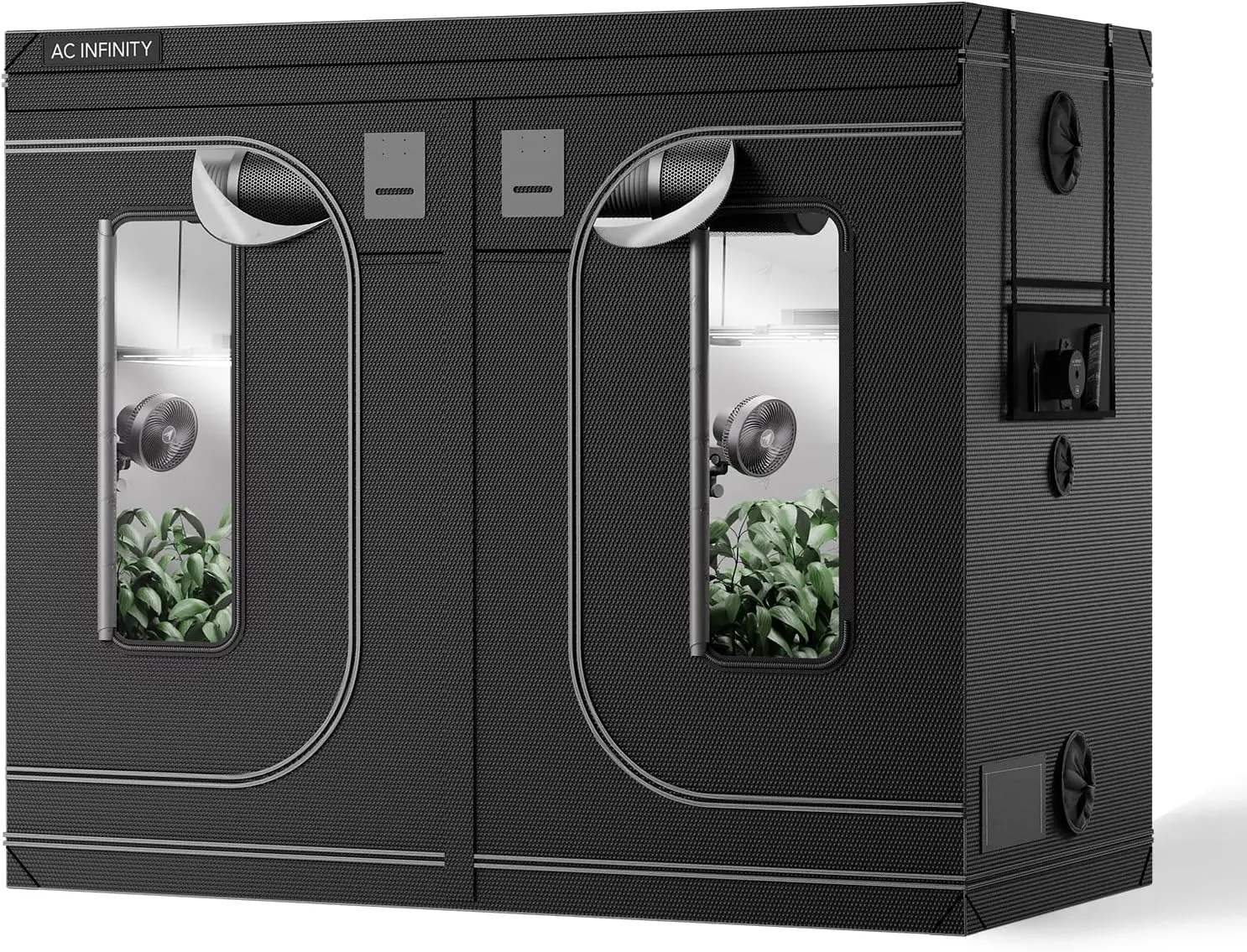 CLOUDLABz, Advance Grow Tent *8x4* Canvas, Lab-Tested Highest Reflectivity, Largest Zipper Window, Indoor Growing